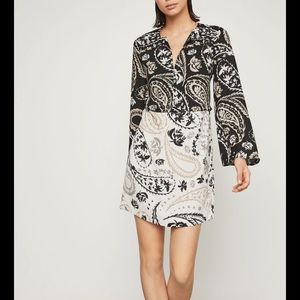 BCBG Taylor Paisley Print Tunic Dress W/ Tag
